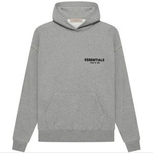 NWT Fear of God Essentials Dark Oatmeal Hoodie Sz Medium